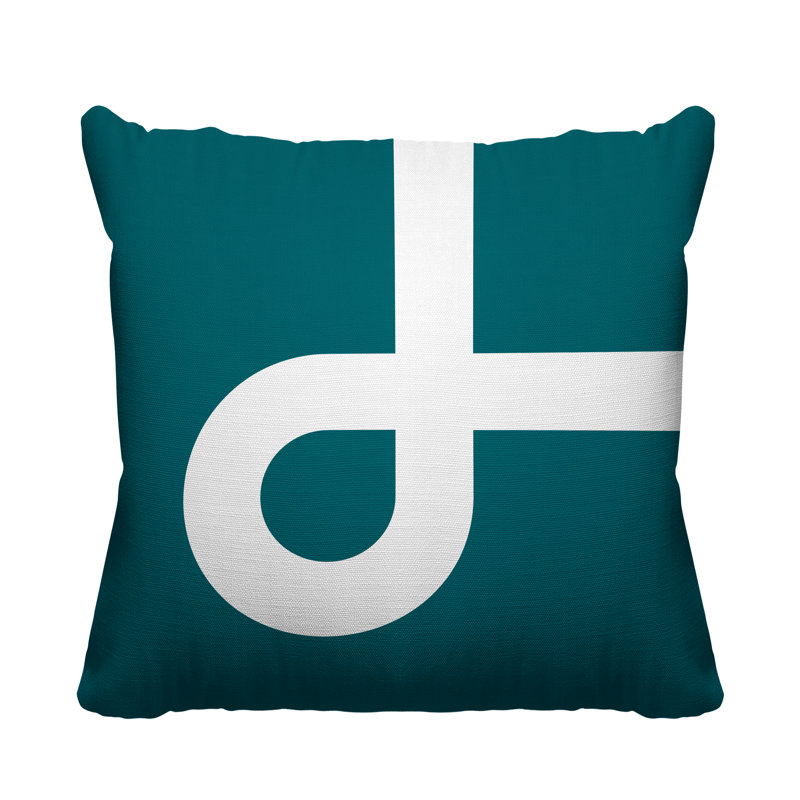 Coussin intérieur / extérieur Channing, L 15 po x H 15 po, Vert