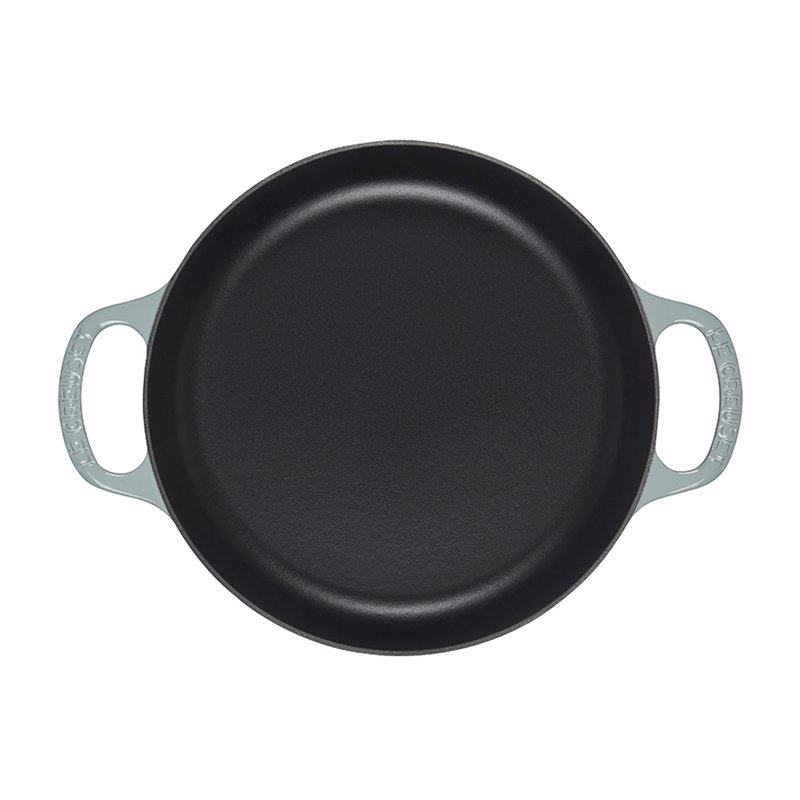 Signature Enameled Cast Iron 11" Everyday Pan, Sea Salt