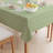 Green Leaves Ornaments Cotton Tablecloths Floral-1279101189
