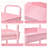 3-Tier Rolling Cart, Utility Cart with Wheels,Metal Cart,Bathroom Cart,Salon Trolley Cart,Kitchen Storage Cart-89251850
