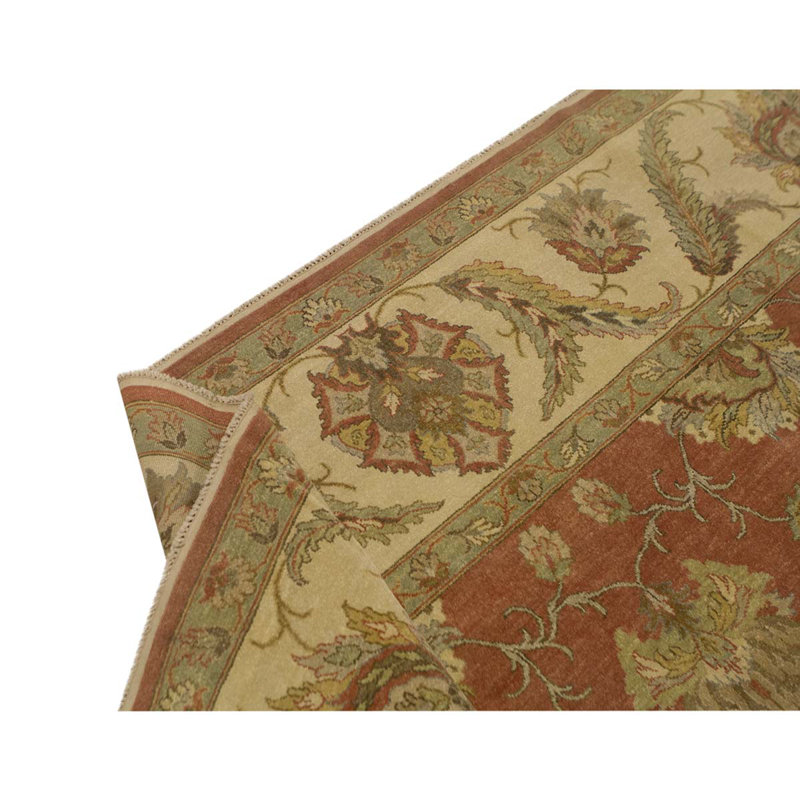 Wool Oriental Indoor Rug, Rectangle 9' x 12'2"