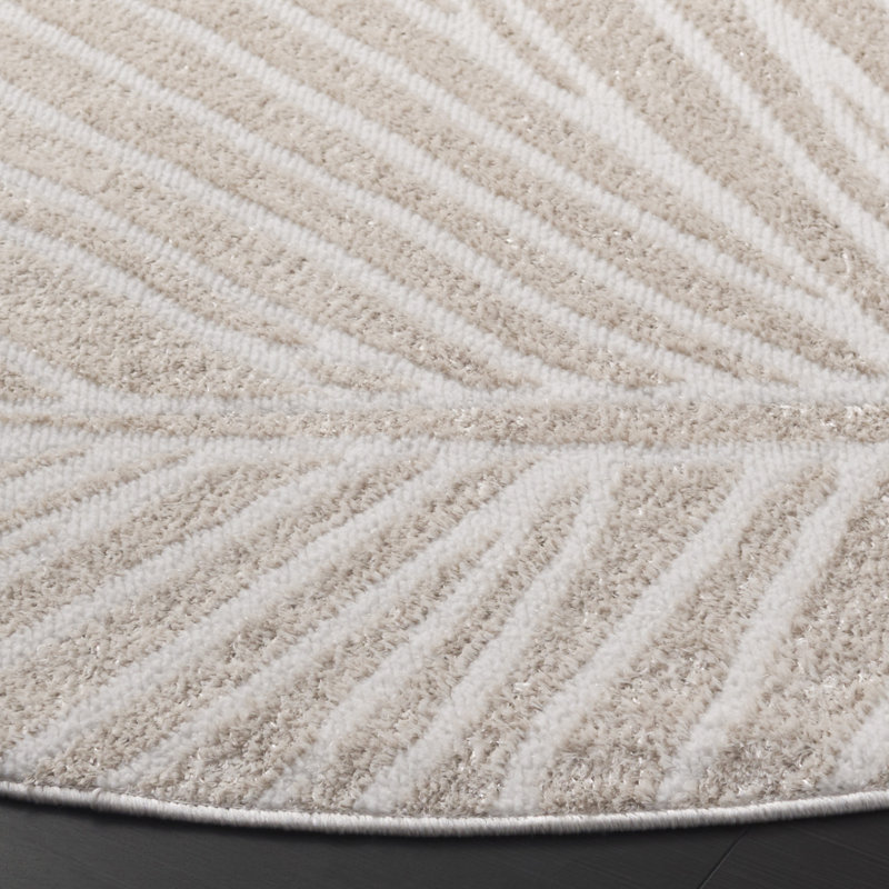 Tapis ivoire Maya 117, Rond 6 pi 7 po