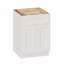 Armoire de cuisine de 24 pouces avec tiroir et porte à fermeture en douceur, armoires blanches Shaker RTA avec charnières et glissières à fermeture en douceur DTC, armoires de rangement en bois massif avec tablettes réglables-120317656