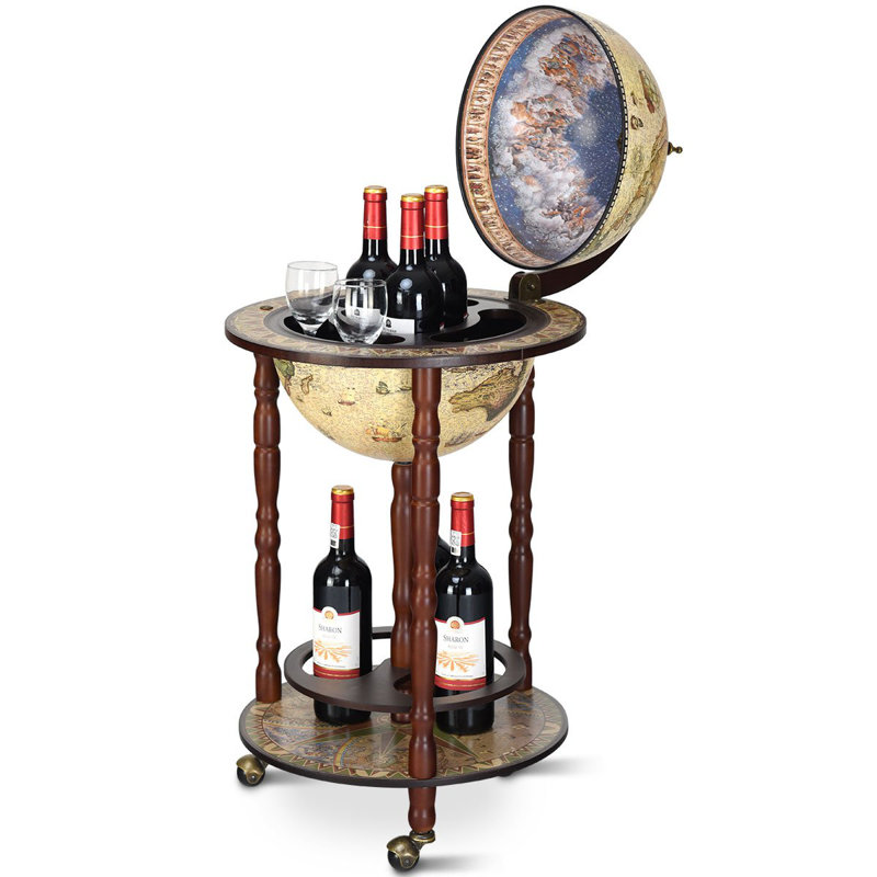 Craven Solid Wood Bar Cart