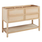 48" Robertson Single Bathroom Vanity - Cabinet Only in , Unfinished