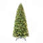 Arbre de Noël 7 pi avec 1375 pointes et 400 lumières DEL, branches mixtes en PVC + PE, structure à charnières pour une installation facile, support en métal pour un soutien solide-1496312137-1496312138