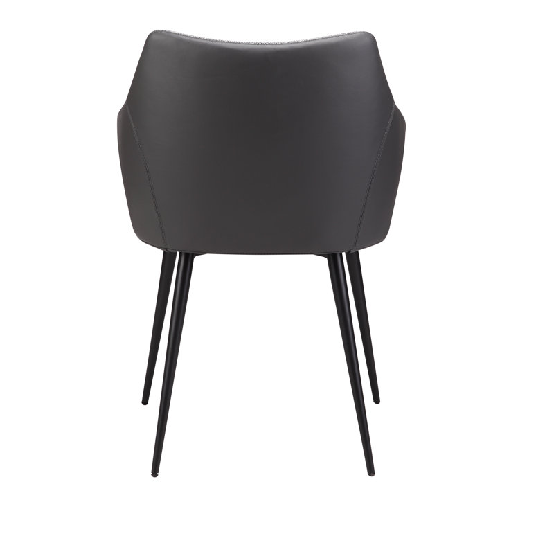 Beckett Upholstered Arm Chair, Gray