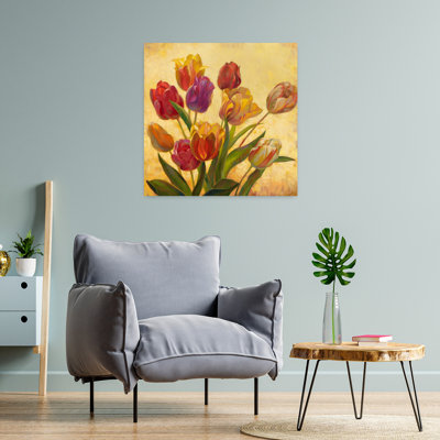 Tulip Bouquet Contemporary Tulip Flower Art