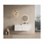 Ensemble de meuble-lavabo à double cuve modulaire 48 pouces blanc brillant avec lavabos intégrés