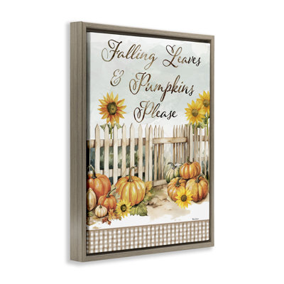 "Pumpkins Veuillez Sentiment", art mural par Nicole DeCamp