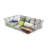 Williston Forge Stowaway Steel Decorative Basket-43898473