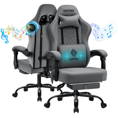 Fauteuil de jeu avec haut-parleurs Hoffree