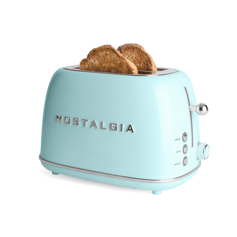 Grille-pain 2 tranches Classic Retro, turquoise, Turquoise