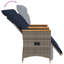 Canapé de patio inclinable 2 places Vidaxl-116119990-116119992