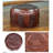 Leather Ottoman