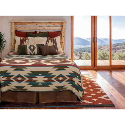 Wooded River Puesta Del Sol - Bedspread - Cal King - 104x100