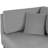 3-Piece Corduroy Modular Sectional with Ottoman -1781209361