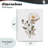 Simple Pressed Flowers Wall Plaque, design by Lettered and Lined