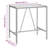 Metal Bar Set with Stools-146037113-139162801