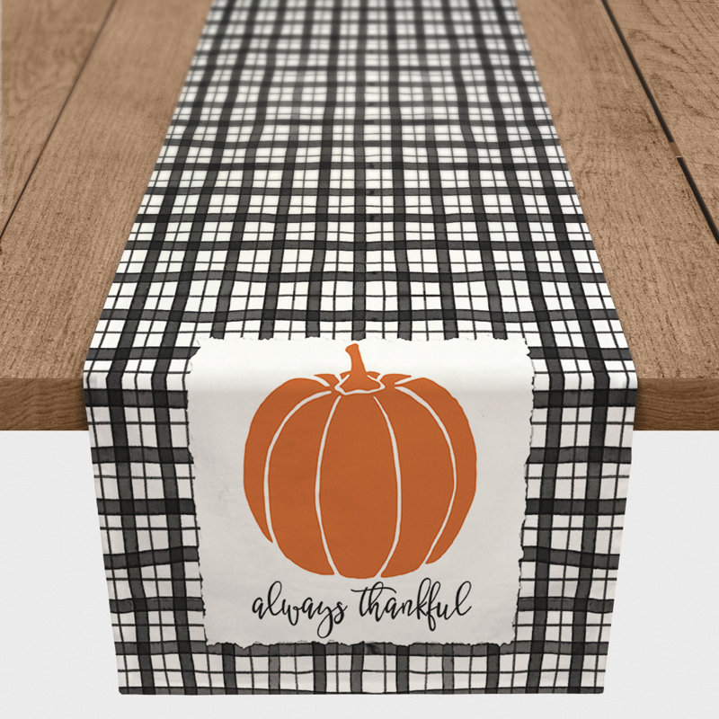 Chemin de table toujours heureusement Moreell, L 90 po x l 16 po