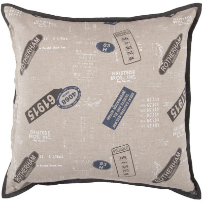 Coussin en coton Striking Stamp