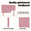  Headboard Wall-Mounted Geometric Manual Velvet-703400438-703400440