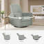 Fauteuil oscillant et rotatif-103110640