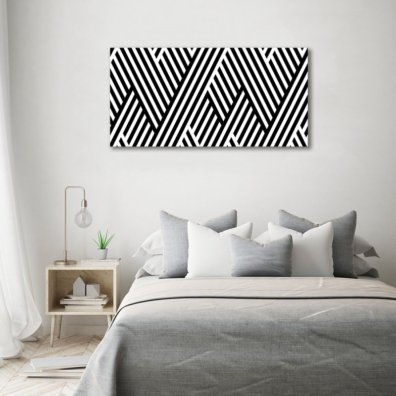 Geometric Background - Wrapped Canvas Print