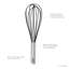 Tovolo 11" Silicone Whip Whisk-1220367603