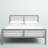 Algiers Metal Sleigh Bed-1759797529