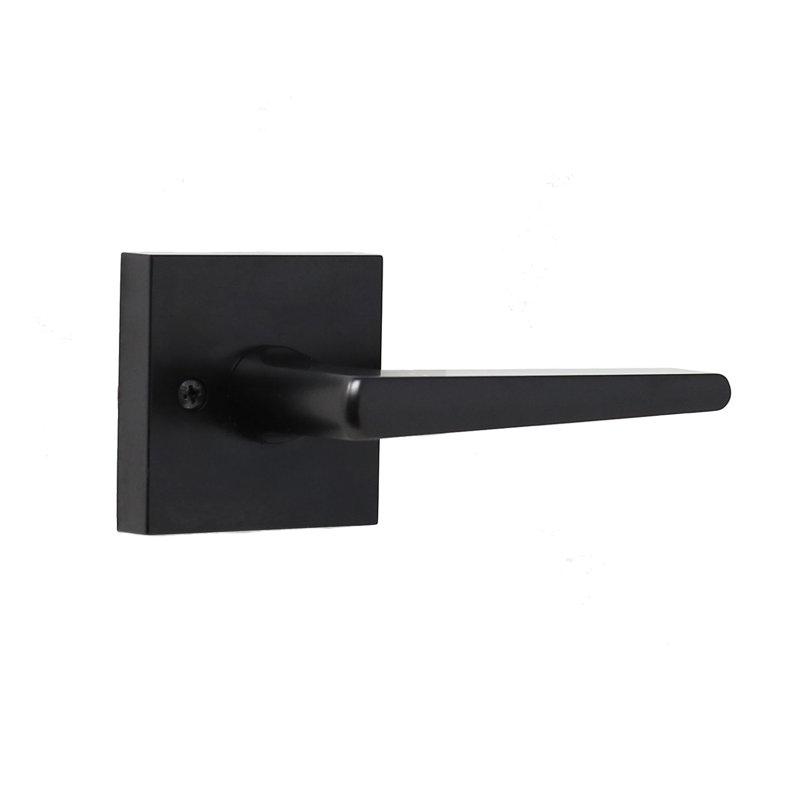 Poignée de porte avec rosette Philtower, Noir
