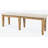 Fahrettin Polyester Upholstered Bench