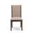 Lancy Modern Parson Chairs - Light Tan Linen Fabric set of 2 Upholstered Dining Chairs-635078640-635078641