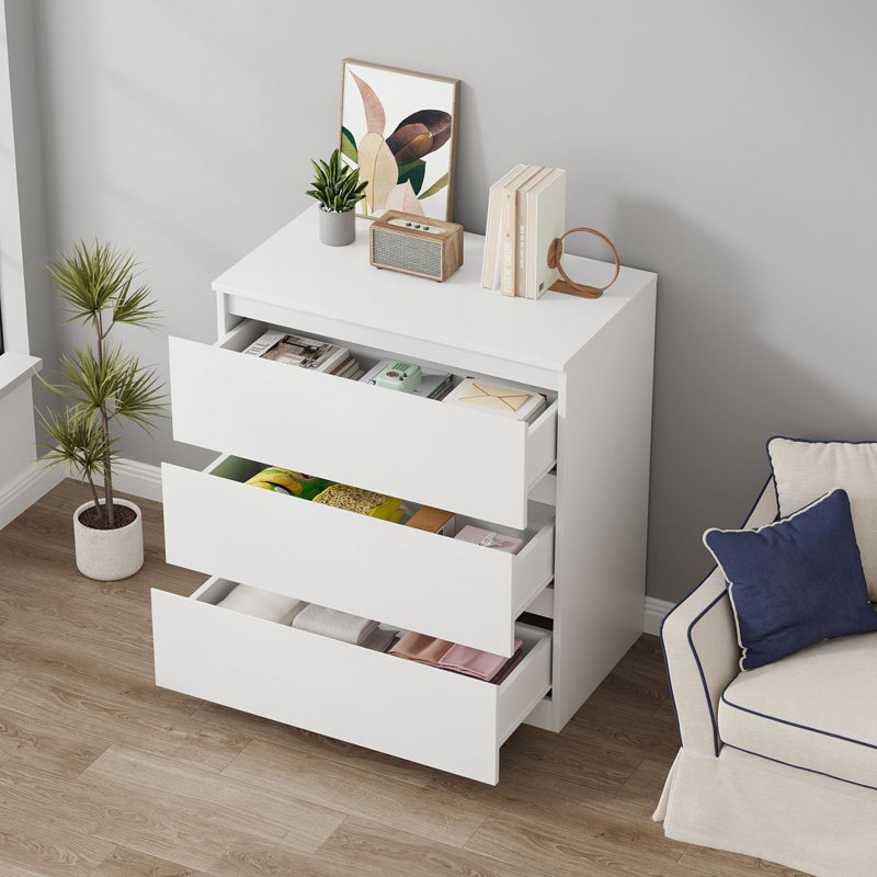 70cm W 3 - Drawer Chest of Drawers