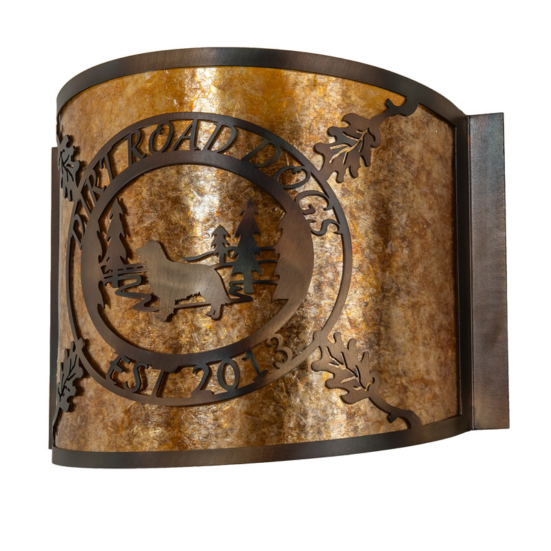 1 - Light Flush Mounted Sconce