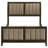 Ewurabena 51-inch Upholstered Full Bed Dark Cocoa-1327083116