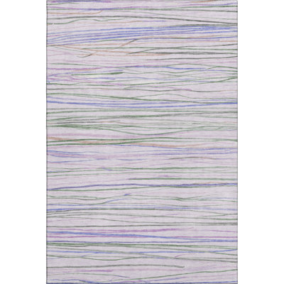 Premium Machine Washable Harjo AMF1603 Stripes Rug