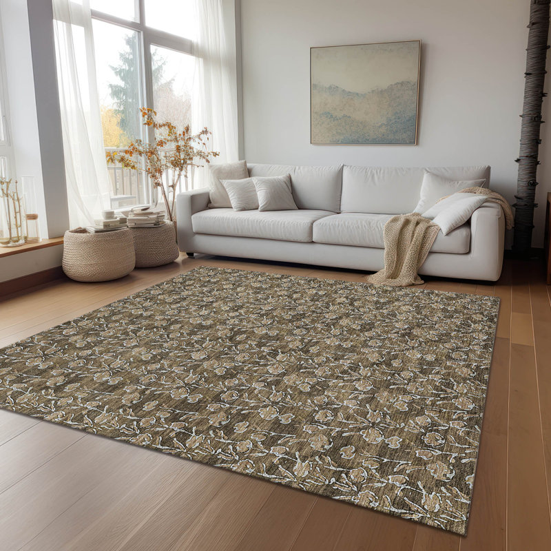 Tapis intérieur / extérieur Emie, Rectangle 8 pi x 10 pi