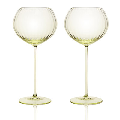 Quinn Handmade Crystal Red Wine Glass