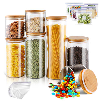 Pot de rangement multifonctionnel 7 pièces