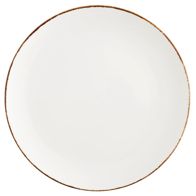D&V Spice Salt Serena Coupe Plate 12.25" (Set of 12)