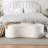 51-Inch Tufted Teddy Curved Accent Bench For Bedroom or Dinning room Living room,Compression bench-841996392