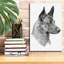 «Feral Gaze» par Darlene Pavlovich, art mural sur toile-1077727085