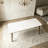 White Rectangular Sintered Stone tabletop Dining table-3113052