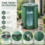 HONGKONGDISHUELECTRONICTECITED 100 Weather Resistant Plastic Drainable Rain Barrel