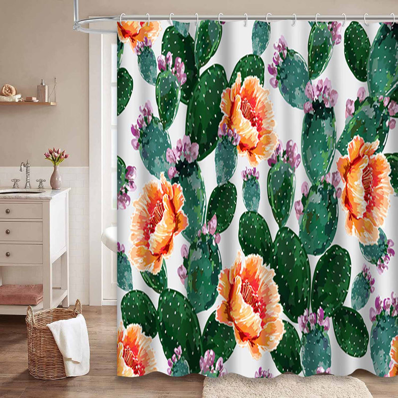 Rideau de douche Floral Summer, 72" L x 78" W