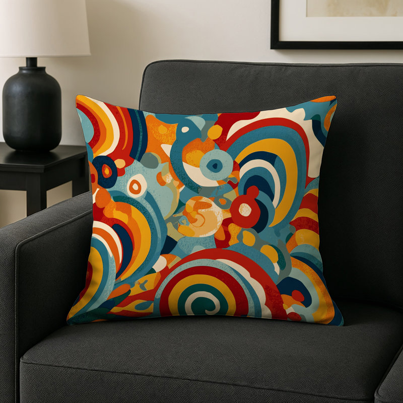 Snappy Shimmer Indoor And Outdoor Pillow, Square 16"
