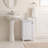 Dorset 17" W 29" H Traditional Style Floor Bath Storage Cabinet with Door