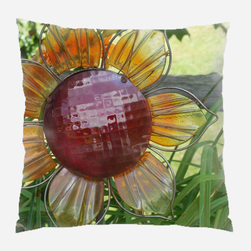 Microsuede Reversible Throw Pillow