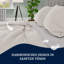 Microfiber Solid Duvet Cover Set with Pillow Shams